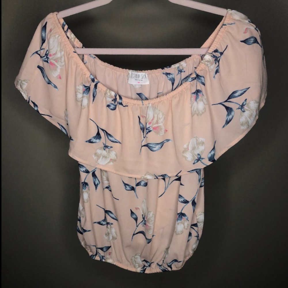 Off-the-shoulder Blouse